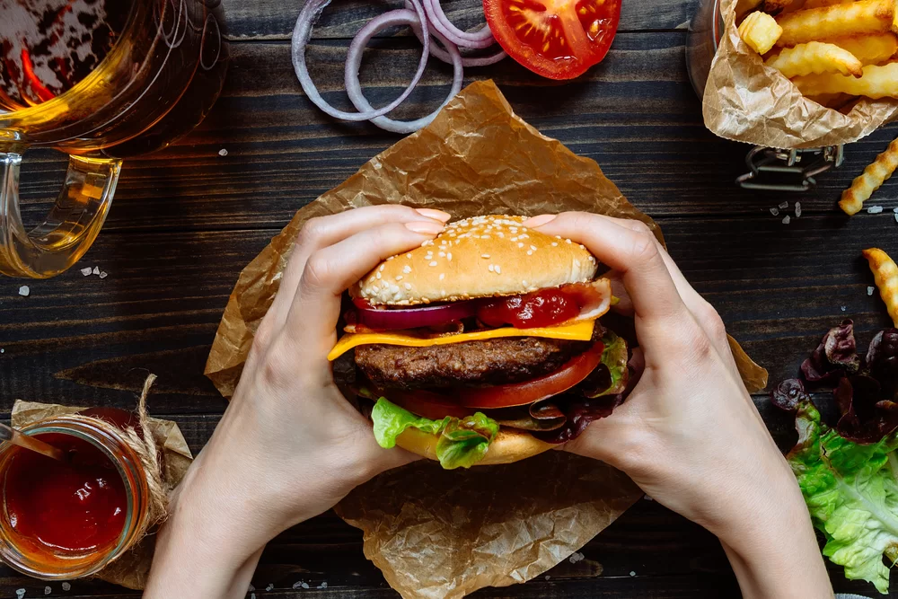 recept na domáci hamburger z mletého mäsa