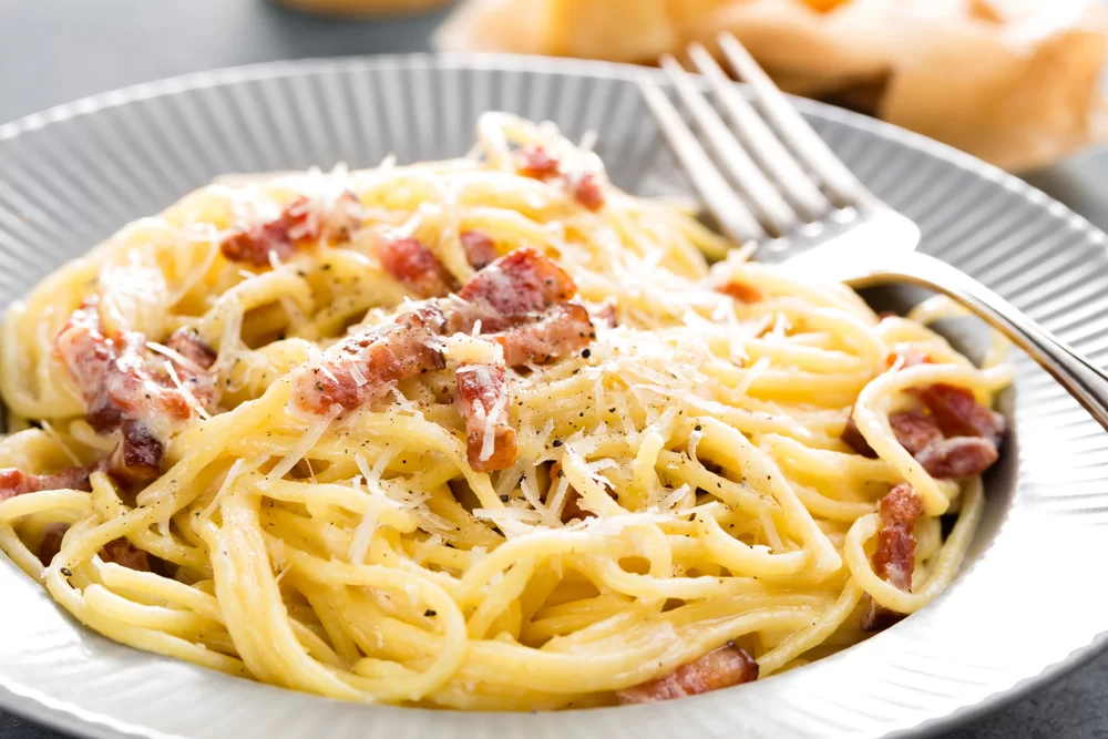 Špagety carbonara