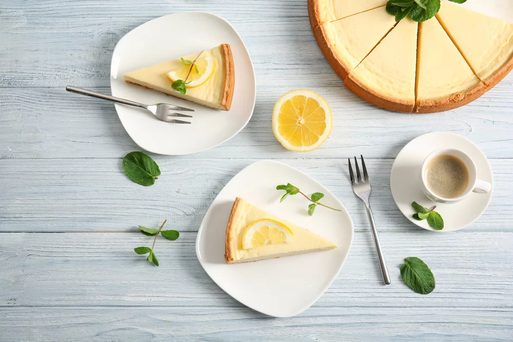 recept na nepečený citrónový cheesecake