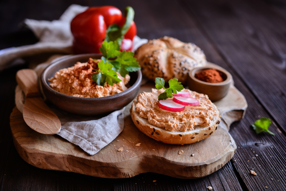 recept na budapeštiansku nátierku z tvarohu