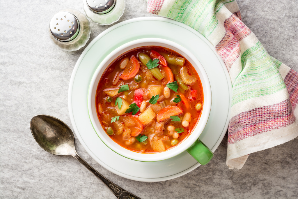 Minestrone – recept na taliansku zeleninovú polievku