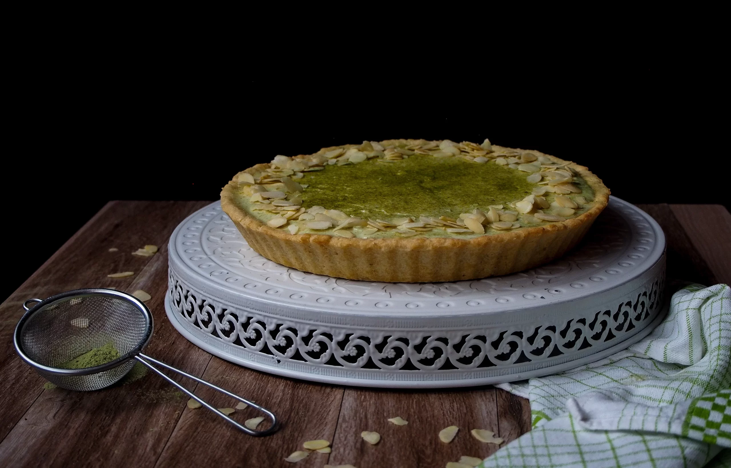 Matcha tart – recept na exotický tart s mascarpone a bielou čokoládou