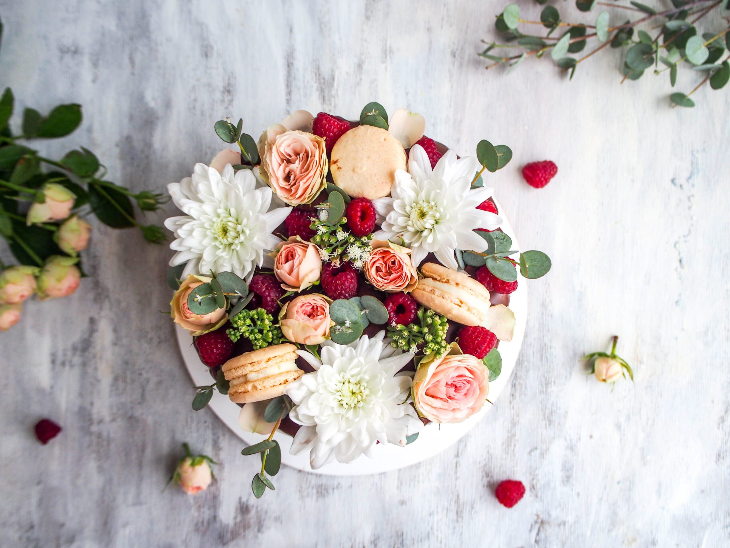 Narodeninová torta – fotorecept krok za krokom