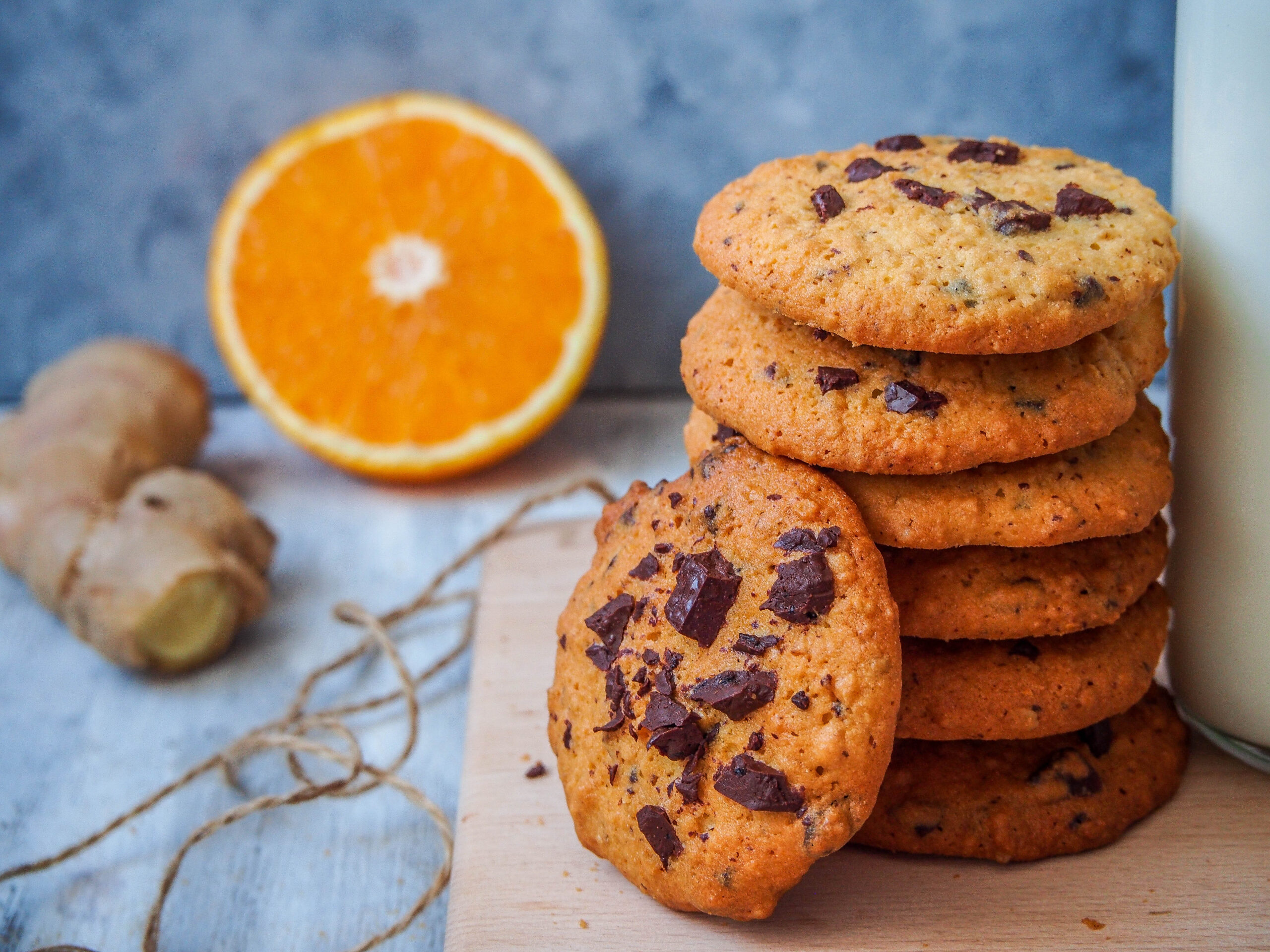 Pomarančovo zázvorové cookies – netradičné spojenie chutí