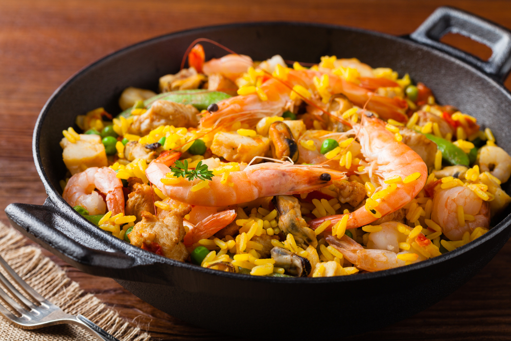 Paella – recept na tradičné španielske jedlo s morskými plodmi