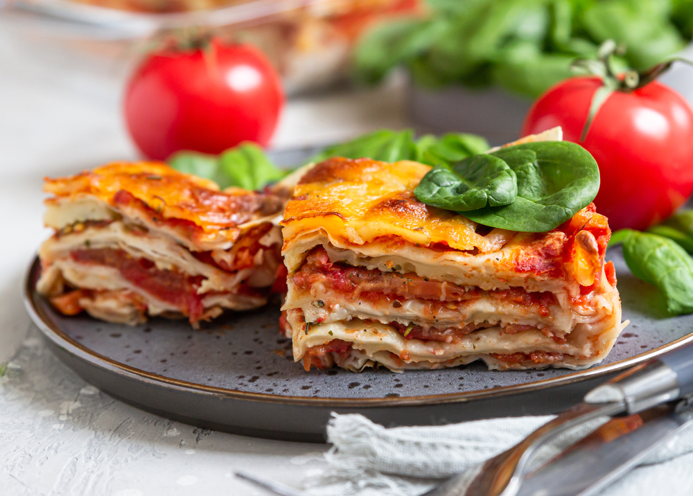 Zeleninové lasagne s bešamelom – recept pre vegetariánov